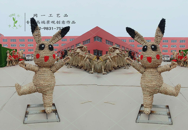 仿真绿雕