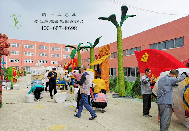 湖北美丽乡村稻草工艺品发货