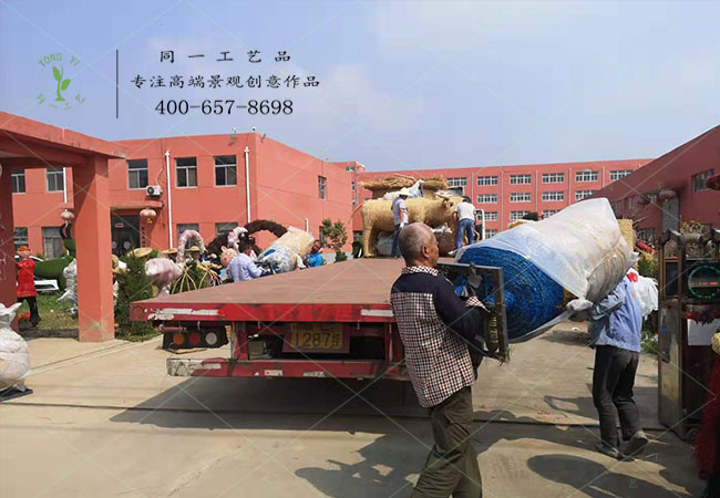 浙江建德稻草工艺品发货
