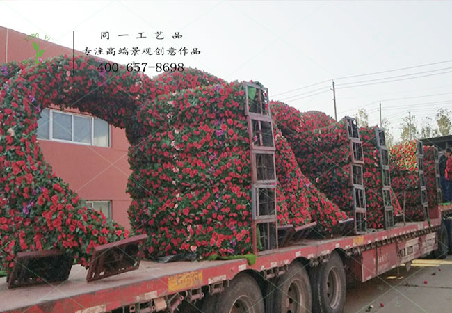 仿真绿雕拱门发货重庆花海 仿真绿雕拱门发货重庆花海