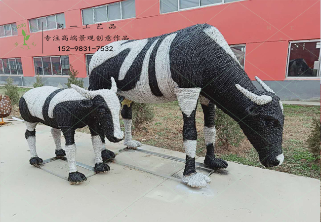 草雕,稻草工艺品